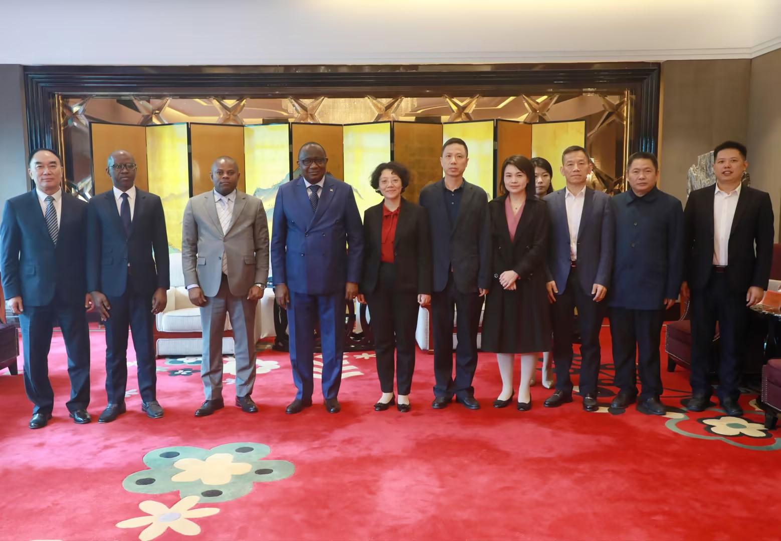 再续佳话 双向奔赴 | 刚果(布)驻华大使一行到访邵阳市并到公司本部考察交流